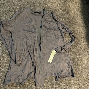 Petite small open cardigan